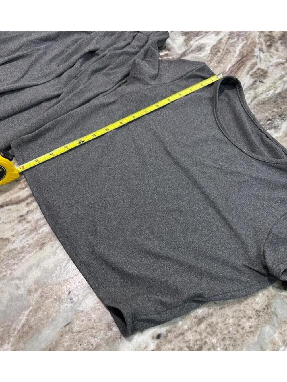 🩶 YMI Grey Cropped Wide Leg Loungewear Set — Size Small - Picture 5 of 7